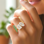 Toi Et Moi Diamond Engagement Ring - Options. Pobjoy Diamonds