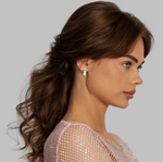 Sterling Silver Chunky Square Hoop Earrings - Pobjoy 