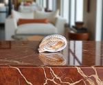 Grain Set Diamond Russian Style Full Eternity 1.50 Carat