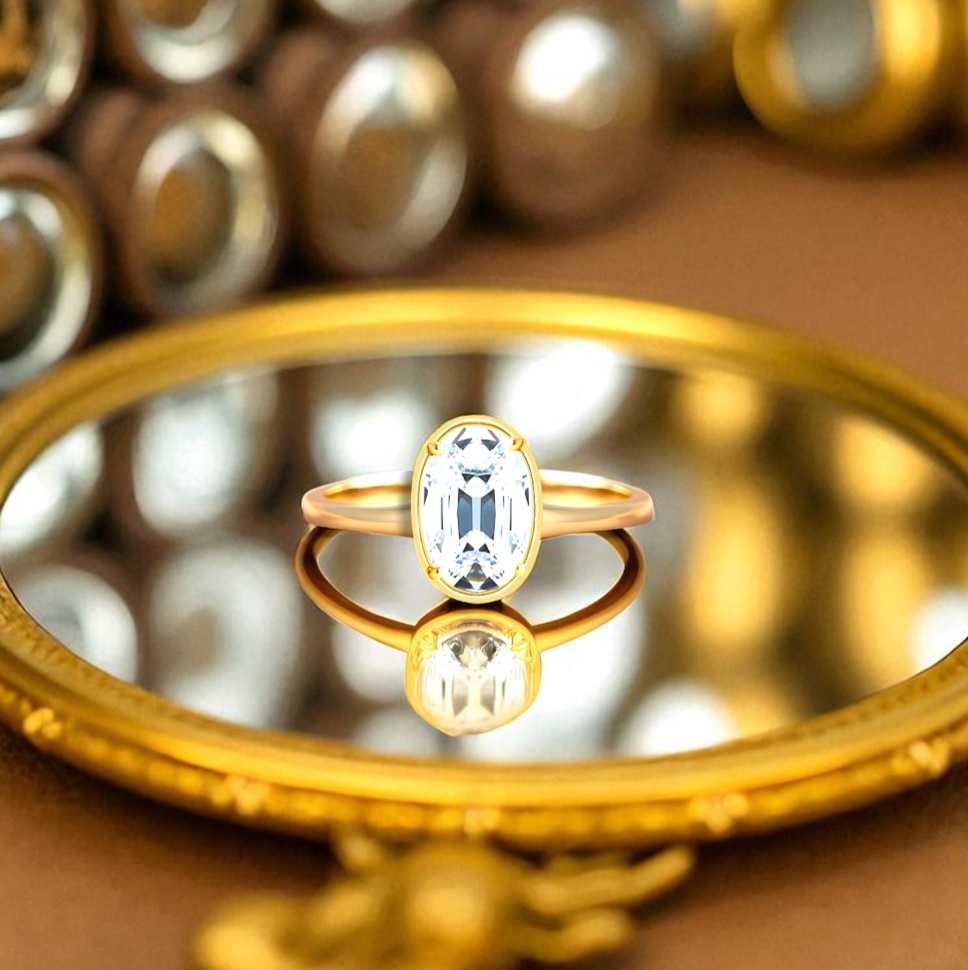 Taylor Swift style 8 carat Old Miner Diamond Vintage Style Ring