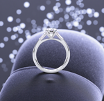 Solitaire & Baguette Diamond Ring 2.80 Carats E/VVS1 - GIA - Pobjoy Diamonds