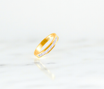 Channel Set Reverse Diamond Half Eternity Ring 1.00 Carat - Pobjoy Diamonds