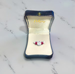 Diamond & Ruby Trilogy Ring - Options - Pobjoy Diamonds