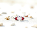 Diamond & Ruby Trilogy Ring - Options - Pobjoy Diamonds