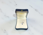 14K Gold & Diamond L-Bend Nose Stud - Pobjoy Diamonds