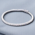 Platinum Diamond Tennis Bracelet 5.00 Carats - F/VS