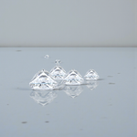 Channel Set Reverse Diamond Half Eternity Ring 2.00 Carats - Pobjoy Diamonds