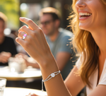 Toi Et Moi Diamond & Pink Sapphire Engagement Ring - 2.64 Carats - Pobjoy Diamonds