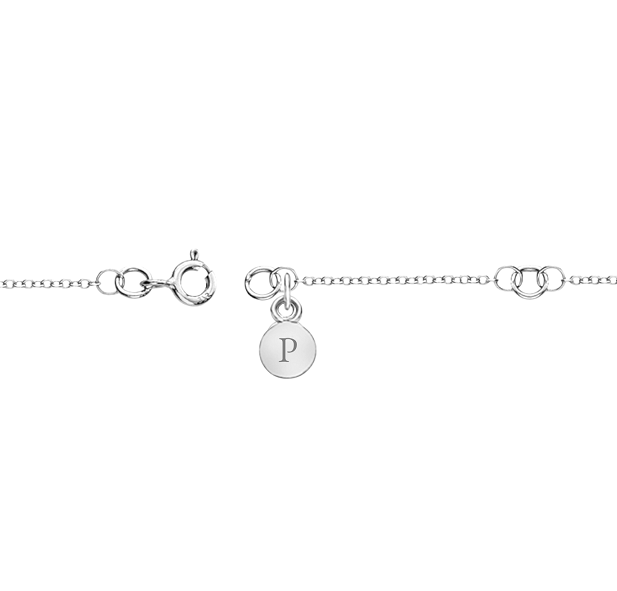 9K Gold Two Feet of Lab Grown Diamonds Necklace -1.54 Carat - Pobjoy Diamonds