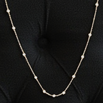 Gold & Diamond Backdrop Necklace 1.76 Carats