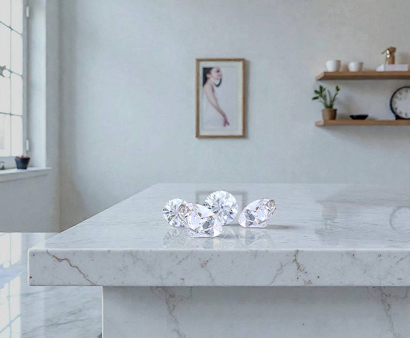 Gold or Platinum Two Feet of Diamonds Necklace -1.54 Carats - Pobjoy Diamonds