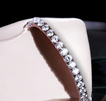 Platinum Diamond Tennis Bracelet 5.00 Carats - F/VS - Pobjoy Diamonds