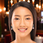 18K Gold & Pink Lab Diamond Hoop Drop Earrings - Options - Pobjoy Diamonds