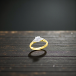 Round & Pear Cut Diamond Trilogy Ring - Options - Pobjoy Diamonds