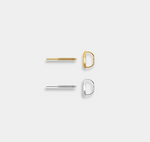 Radiant Brilliant Cut Natural Diamond Earrings-GIA. Options - Pobjoy Diamonds