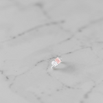 Toi Et Moi Pink Cushion & Pear Lab Diamond Engagement Ring - Options - Pobjoy Diamonds