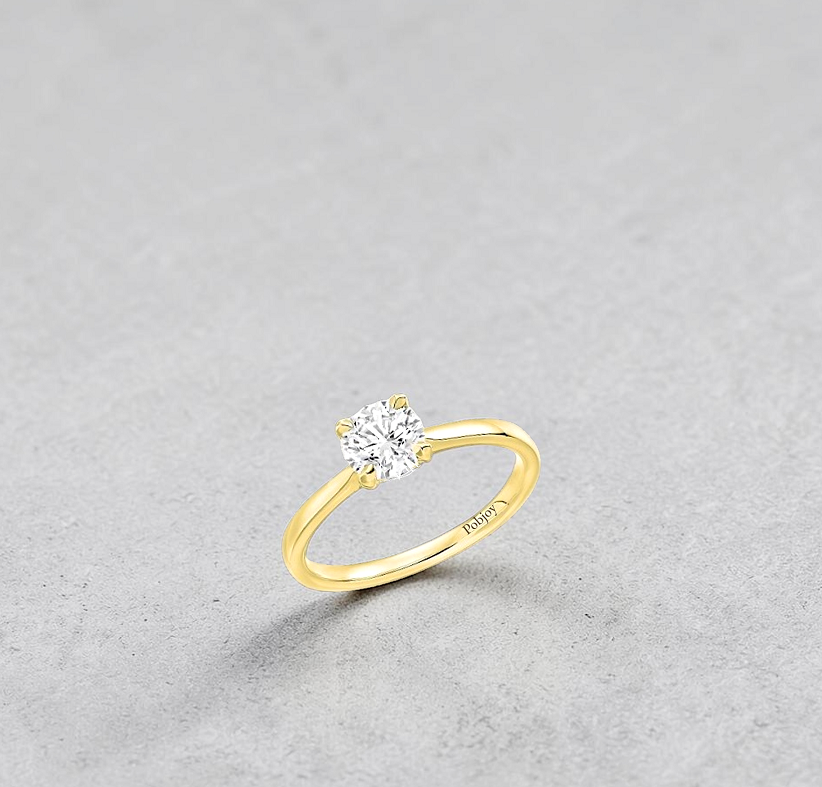 Flawless Lab Diamond Solitaire Engagement Ring - Pobjoy Diamonds
