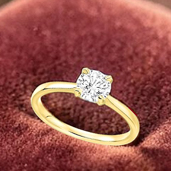 Flawless Lab Diamond Solitaire Engagement Ring - Pobjoy Diamonds
