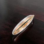 9K Gold Ladies Russian Three Colour Bangle