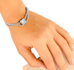 Lab Grown 2.0 Carat E/VVS Radiant Cut Diamond Bracelet - Options - Pobjoy Diamonds