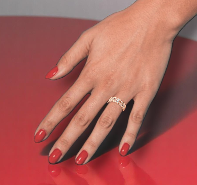 Baguette & Round Brilliant Diamond Cocktail Ring 1.90 Carats - Pobjoy Diamonds