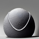 18K White Gold Diamond Necklace 16.00 Carats - Pobjoy Diamonds