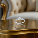 Oval Brilliant Cut Diamond Ring - G/VS Options - Pobjoy Diamonds
