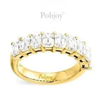 Nine Stone Lab Diamond Eternity Ring Or Dress Ring 4.30 Carats - Pobjoy Diamonds