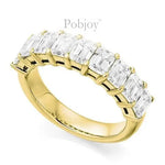 Nine Stone Lab Diamond Eternity Ring Or Dress Ring 4.30 Carats - Pobjoy Diamonds