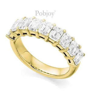 Nine Stone Lab Diamond Eternity Ring Or Dress Ring 4.30 Carats