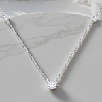 18K Gold Diamond Pendant & Neck Chain 1.64 carats