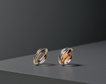 9K Gold Three Colour Russian Wedding Ring - Options - Pobjoy Diamonds