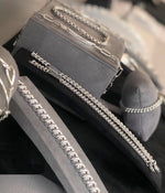 Deluxe Sterling Silver Thick Curb Padlock Bracelet - Pobjoy Diamonds