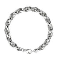 Sterling Silver Oval Belcher Bracelet