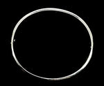 Sterling Silver Ladies Hinged Bangle - Pobjoy Diamonds