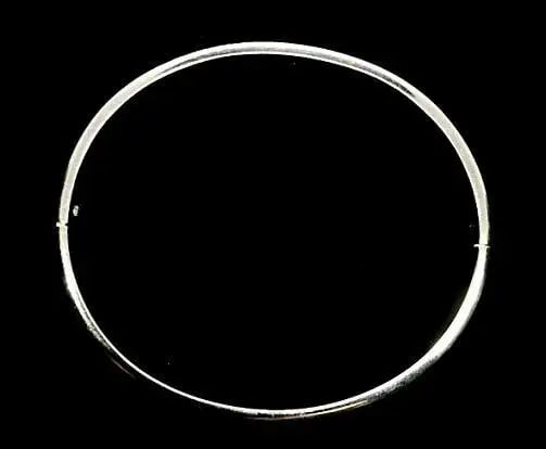 Sterling Silver Ladies Hinged Bangle - Pobjoy Diamonds