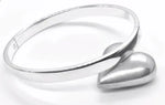 Sterling Silver Ladies Hinged Bangle - Pobjoy Diamonds