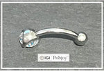 Titanium Lab Diamond Belly Ring 0.33 Carat - Pobjoy Diamonds