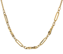 Load image into Gallery viewer, 9K Yellow Gold Trombone Necklace