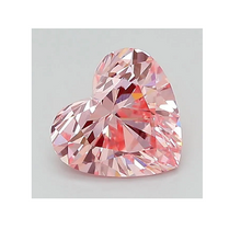 Load image into Gallery viewer, Fancy Vivid Pink Heart Shape Lab Grown Diamond 1.10 Carat