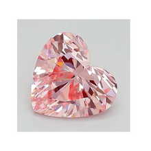 Load image into Gallery viewer, Fancy Vivid Pink Heart Shape Lab Grown Diamond 1.10 Carat