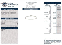 Load image into Gallery viewer, Platinum Diamond Tennis Bracelet 5.00 Carats - F/VS