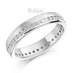 Lab Grown Diamond Full Eternity Ring 0.56 Carat D/VVS - Pobjoy Diamonds