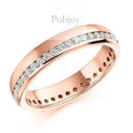 Lab Grown Diamond Full Eternity Ring 0.56 Carat D/VVS - Pobjoy Diamonds