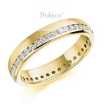 Lab Grown Diamond Full Eternity Ring 0.56 Carat D/VVS - Pobjoy Diamonds