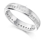 Lab Grown Diamond Full Eternity Ring 0.56 Carat D/VVS - Pobjoy Diamonds