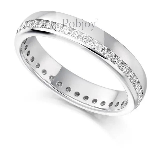 Lab Grown Diamond Full Eternity Ring 0.56 Carat D/VVS - Pobjoy Diamonds