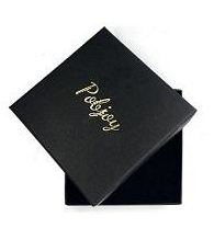 Ladies 9K Gold Star Drop Earrings - Pobjoy Diamonds