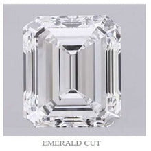 Load image into Gallery viewer, 1.20 Carat Emerald Or Radiant Cut Diamond Trilogy Ring -Pobjoy Diamonds