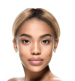 9K Gold Triple Diamond Drop Earrings - Pobjoy Diamonds